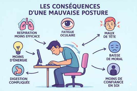 Ce n’est pas que votre dos : les conséquences surprenantes de la mauvaise posture !