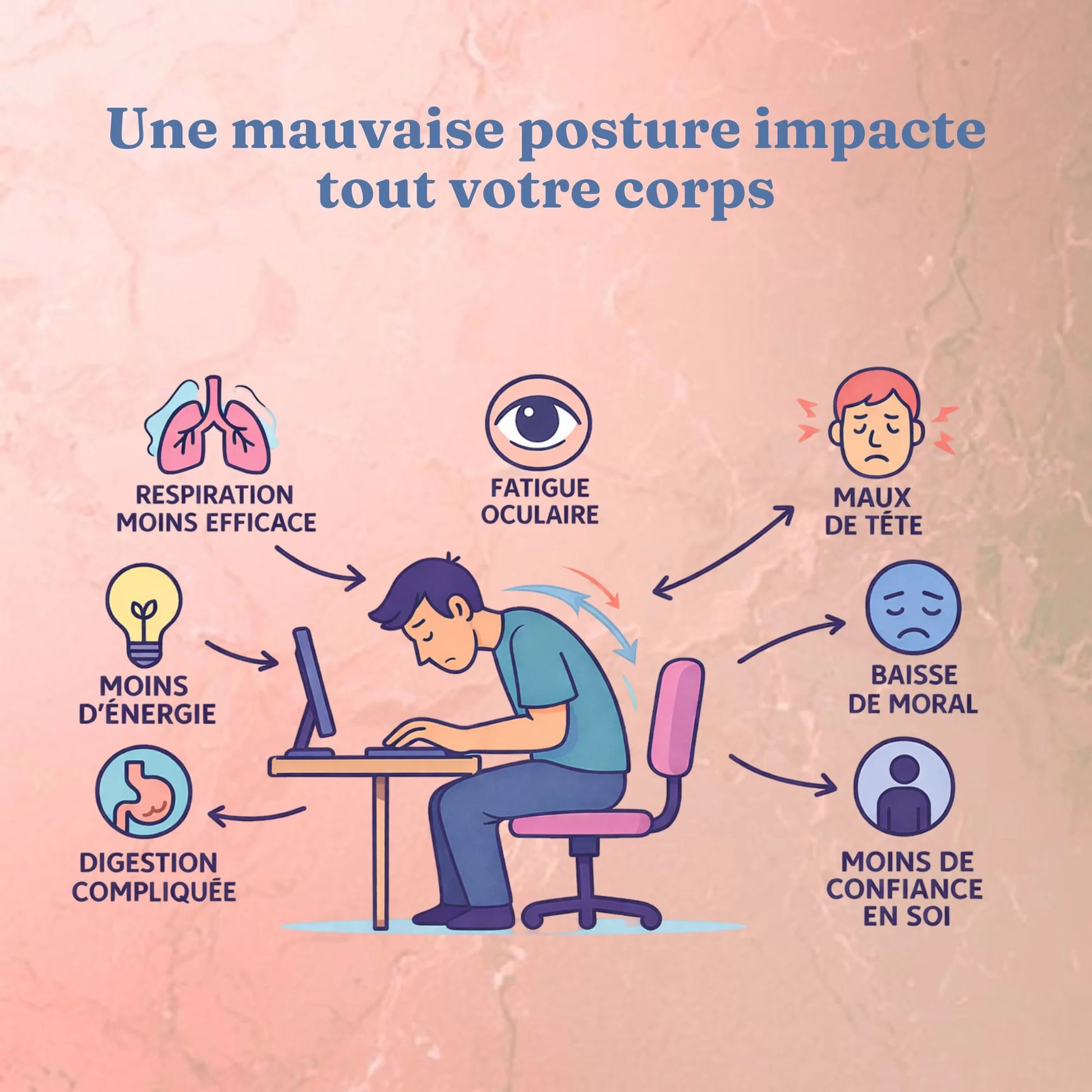 troubles lié à la mauvaise posture